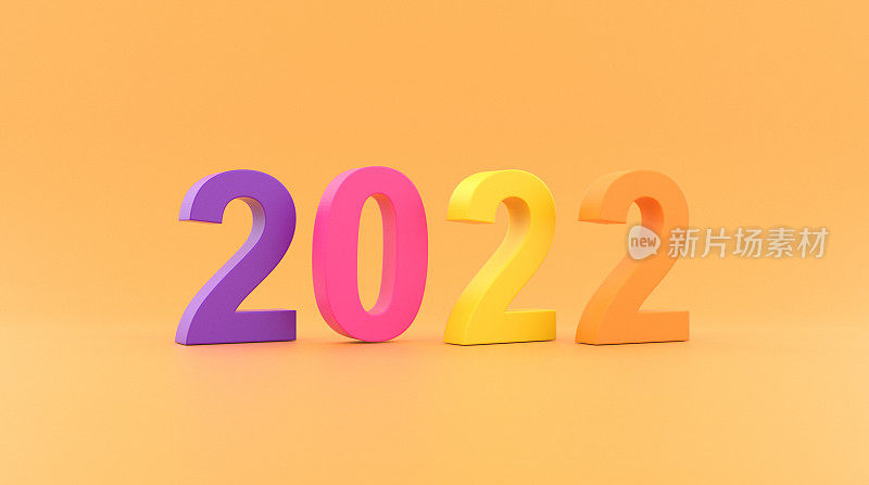 新年2022 3D渲染